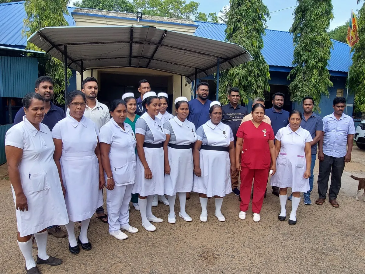 Donation of Essential Medicines and Equipment to Padavi Sri Pura Divisional Hospital