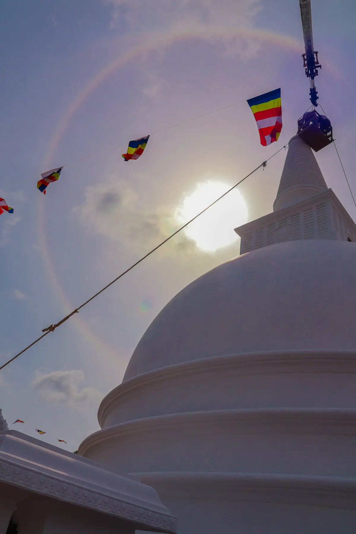 Relic Enshrinement Ceremony for the New Stupa at Sri Tissapura Rajamaha Viharaya
